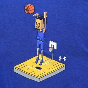 Under Armour Steph Curry LEGO T-Shirt Size Large